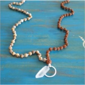 YogaGirl/oneOeight 108 Strand Mala Bead Necklace